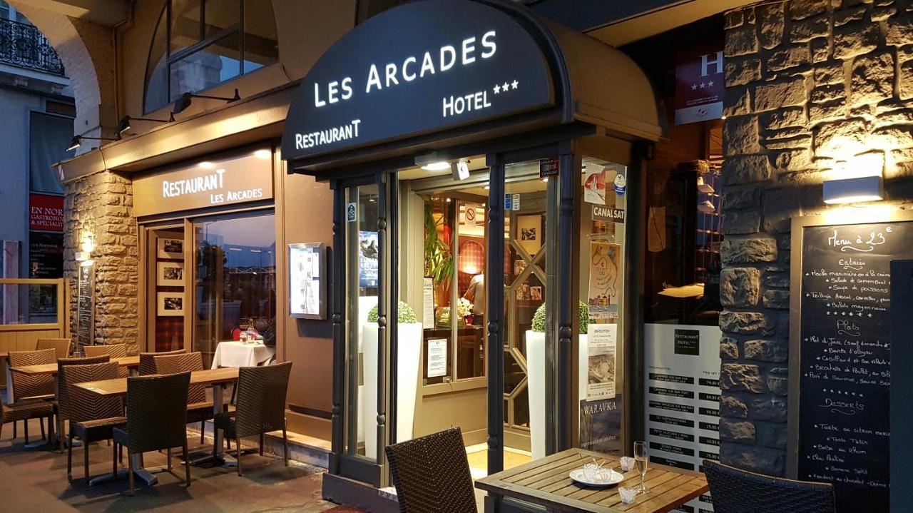 Les Arcades Hotel Dieppe Exterior foto